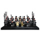 [OFFICIEL] Compatible avec les blocs de construction de carreaux LEGO CLABLE CLASSE CLASSE QIN SHIHUANG Empire Qin Soldats Chinois Style Chinese Scholars 653 Qin Wu General 1 (sac)