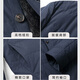 Caeser (Kaiser) Importierter Nerzmantel Herrener Nerzfell Park Nix Fel integrierter Fell Winterjacke Tibeter blau-importiert Nerzfell (Kaninchen-Samthülle) 52/2xl