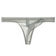 Men's self-masking underwear thong bullet separate thong for men mesh transparent men's breathable sexy large white M