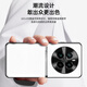 源与 适用真我GT5Pro手机壳液态素皮RMX3888简约拼色全包防摔磨砂男女款商务轻奢保护后壳 【初雪白-纯镍腰线款】丨高端液态素皮 Realme真我GT5Pro