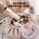 Xinqin makeup bag portable large capacity portable toiletries bag travel lazy drawstring storage bag makeup skin care products
