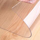 Feather Pocket Transparent PVC Tablecloth Soft Glass Waterproof, Oilproof and Anti-scalding Table Mat Rectangular Coffee Table Dining Table Mat Crystal Plate Tablecloth Upgraded Environmentally Friendly Pure Ultra-High Transparent 1.5 Style Width 70cm*130cm