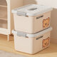 WORTHBUY plastic storage box household large-capacity clothes storage extra-large storage box quilt toy storage box storage box small size