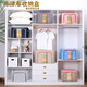 Chenzhi Shangpin fabric storage box cotton and linen foldable storage box thickened steel frame 100% clothing storage box household beige 66L (50*40*33CM)