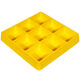 Danube mengmemide à quatre grilles plateau à six grilles imitation porcelaine neuf grille assiette commerciale en plastique commercial bullette de snack bilack blifère b à neuf blanc + petite assiette