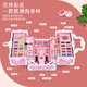 其他家  OTHER HOME儿童专用化妆品套装彩妆盒女孩小孩子女童眼影盘可水洗玩具 梦幻草莓三层化妆盒(礼盒装