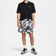 Nike Nike Polo-Shirt 2025 Sommer New Herren Casual Atmable Nocken-Sport-T-Shirt Revers FN3894_010 Grauschwarz (Europäischer Code, es wird empfohlen, eine geringe Größe zu erreichen) s