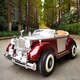 Samat Children's Elektrofahrzeug Allrad-Offroad-Fahrzeug Allradantrieb mit Fernbedienungsauto für Erwachsene Spielzeugauto-Zwei-Personen-Schatz Beige