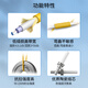 中科光电 单模光纤跳线 单模单芯 单工光缆尾纤 UPC电信级 9/125μm光纤线 SC-FC单模 ZK-SC-FC/OS2-S 2米