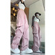 
7 high street workwear casual pants for men and women in summer loose straight couple trousers design with wide-leg men's pants NYNZ-687 plus fleece black 2XL [Suggest weight 125--140Jin [Jin equals 0.5 kg]]