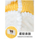 Bonaling cat dog pet clothes small dog thickened warm Teddy Garfield puppet short clothes two-legged cotton coat pet clothes [cute yellow bear] L