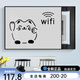 SHUNJIXIANGLI MEDER DE MEDOR Electric Decoración de la decoración sin golpes Distribución de potencia de la caja de empuje y tirón moderno simple JD9755 45*35 cm (bloqueo 35*25) Marco negro con cubierta de volteo
