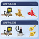 Likean Likean Technology Gas Alarm Liquefied Gas Tank Hotel Household Kitchen Commercial Gas Leakage Alarm Automatic Cutting Safety Valve 719 Small Catering Commercial Model + 1 Wireless Cutting Valve