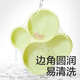 babycare 宝宝餐盘硅胶婴儿学吃饭分格儿童餐具辅食碗餐盘带吸盘 云朵硅胶餐盘-欧泊粉
