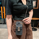 
Luo Luou Redmi K80Pro mobile phone case crossbody lanyard shell Xiaomi Redmi K80Pro chain strap silicone protective case oblique change card bag anti-fall full cover soft shell women's model [White-diamond bear card bag] + crossbody lanyard + screen protector Redmi K80
