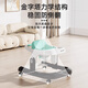 ZBENSER婴儿童学步车防侧翻2024款7个月以上宝宝助步车手推车餐车 黑色网兜 夏季版