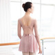 Little Jasmine Dance One Piece Short Chiffon Falda Ballet Vestido Ballet Adulto Falda de mujeres Elegante Gray [Sólo Falda] Todo Tamaño