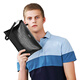Golf (GOLF) top layer cowhide men's handbag multiple card handbags crocodile pattern large capacity envelope hand grab bag and give boyfriend gift