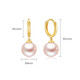 Chao Acer 18k gold pearl earrings colored gold earrings Xiaojuexing EEK33702967 one pair