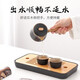 Qixuanyuan solid wood side handle black pottery teapot tea household urgent beard pot anti-scalding ceramic tea teapot teapot artifact