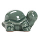Ruyao Ge Kiln Tea Pet Decoration Tea Play Mini Turtle Split to Raise Cute Ceramic Kung Fu Tea Ceremony Accessories Boutique CJX Plum Green-Ge Kiln Turtle Tea Pet No Specifications