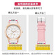 LZQLY迪士尼手表表带女皮表带帆布尼龙硅胶橡胶钢表带扣男22mm20mm金 11162表带黑色[16mm]