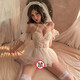 Fat Donglai Quality Chinese Valentine's Day Gift [focus on high quality] Sexy wedding bride wedding gown bed Teacher's outfit [7029] Neck halter top-butt wrap skirt