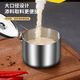 304 stainless steel chili oil jar, household oil spicy jar, kitchen lard seasoning jar, 3 conjoined lids, 350ML+ food spoon with lid