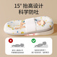 
Tile bed mid-bed crib newborns coax to sleep prevent jumping and vomiting breasts uterus bionic bed sleeping safety tool Xingyue [wing-shaped bed + anti-spray pad]