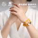 Potala Palace beeswax bracelets, agarwood sugar cubes, Zakiram beads, multi-circle 925 silver transfer beads, men's and women's bracelets, birthday gifts, year-old quiet and warm beeswax multi-circle bracelets