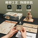 
ROKR Secret Realm Cello Music Box Diy Handmade Building Blocks Puzzle Assembly Model Toys Birthday Gift