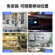 Baochenbang 4G Camera Home Battery Portable High Definition Phone Mobile sans fil Monteur distant WiFi Porce intérieure Porce-in Porte intérieure et caméra extérieure Caméra nocturne Ultra Long Standby Fin Gin et Light WiFi Version (16G)