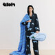 
Brutalist Home (tbh) Gong Jun same style Tiansi cotton striped pajamas set for men and women same style home clothing set Black Panther pajamas Short XL