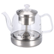 Water sees automatic water boiling kettle tea art stove original accessories single pot accessories steaming teapot small three-ring glass teapot C17 glass steaming teapot 1L