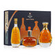 Changyu Keya Brandy, 6 Jahre Barrel -Lagerung + 10 Jahre + 15 Jahre, kleine Weinversionsbox, 40 Grad, 100 ml*3 Flaschen, 1 Box