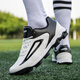 
Kelic baseball shoes professional breathable sports shoes glue nail grip anti-slip training shoes for men and women youth competitions 6108 white and black 41