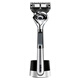 Gillette (Gillette) Front Concealed Gravitation Box Magnetic Knife Holder Manual Shaver 5-layer Blade Gift Box Pack 1 Knife Holder 2 Knife Head + Magnetic Mount + Foam + Silicone Cover