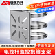安保力科 监控抱箍支架201不锈钢通用球机枪机摄像头立杆路灯杆电线杆抱杆支架