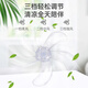 
Yirong electric fan blade thickened general electric fan fan blade floor-standing fan fan wall fan fan fan leaf fan accessories 400350 450mm thickened type durable 16 inches 14 inches (350mm) 5-leaf wind blade
