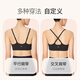 Keep柔软弹低强度背心式一体杯运动内衣女上衣内搭 燕麦奶 L 