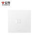 Bull (Bull) Switch Socket G12 Series One El encamado de la computadora Estilo de crema 86 Panel G12T102 Blanco de nieve