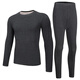 TFO functional underwear comfortable rabbit fur skin-friendly outdoor thermal underwear 6422307 men's black 1XL