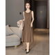 
Sibaiser Fashion Set 2025 Spring and Summer New Women's Blazer with Vest Skirt Commuter Two-piece Set