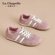 
La Chapelle women's shoes 25 years new women's shoes mesh breathable board shoes casual versatile women's shoes training shoes not smelly feet lightweight women's shoes pink XXE6628-2 36