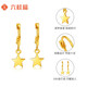 Liuguifu Jewelry Yellow 18K Gold Earrings Zhumengxing Earrings Women's EK0200060