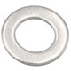 Bingyu BY-869 304 Joint plat en acier inoxydable Din125 Type A joint plat M14 (100 pièces / pack)