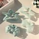 [Sales over 10,000] The hair volume is high and the blue hair is clear and the new style is clear and the back of the head is clamped and the atmosphere is shark clip 3# transparent and the starfish