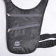 Daihuo travel close-fitting waist bag anti-theft passport certificate universal ultra-thin invisible armpit single shoulder crossbody bag running sports fashion black