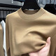 Tête du vieil homme (Laorentou) Couc rond Pur Cardigan masculin d'hiver épais chaud décontracté version coréenne colored couleur cool épais tricot tricot pull de base masculine A9901 vert 2xl 185