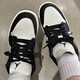 Nike (Nike) [Trend] Air Jordan AJ1 Chaussures féminines basses Low Top Sports Sports Casual Sports Chaussures de basket-ball FB9893-101 (panda noir et blanc) 37,5
